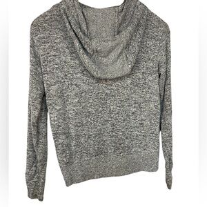 Athleta Girl gray knit pull over hoodies. Soft and cozy. So so cute.